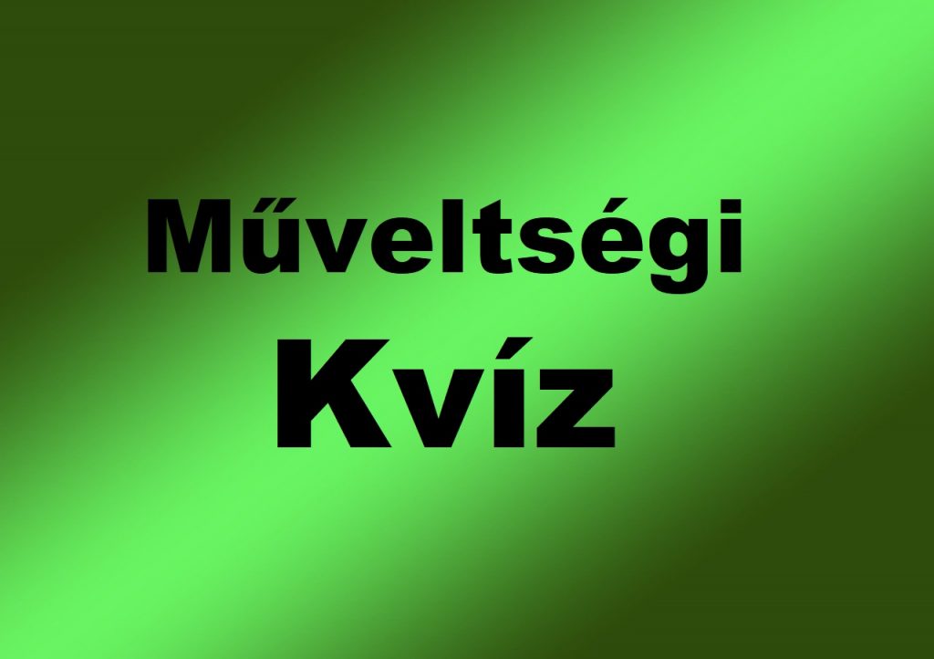műveltségi kvíz