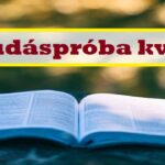 tudáspróba kvíz