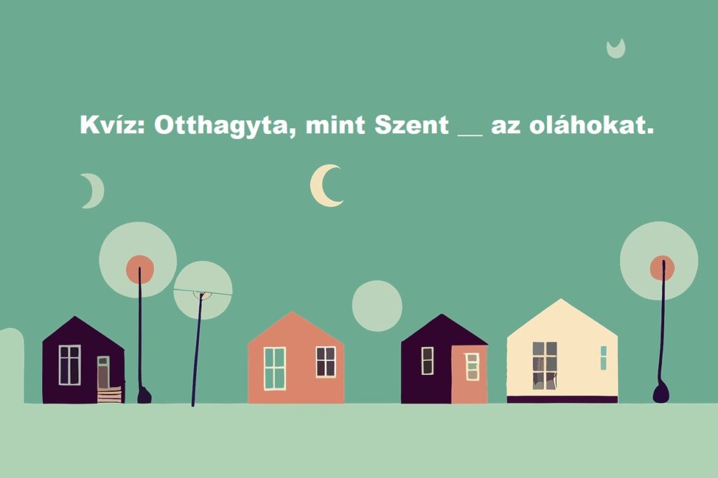 kvíz kérdés