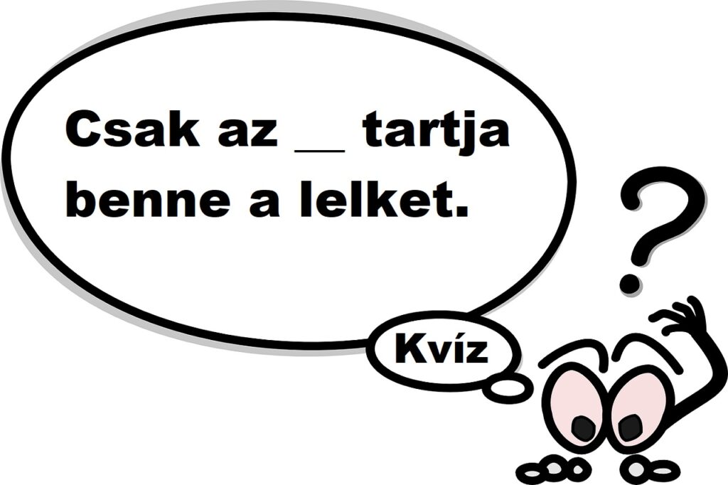 kvíz kérdés