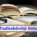Tudásbővítő kvíz