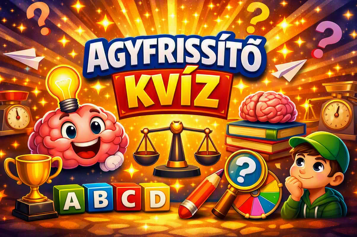 k agyfrissito 1204 kv 01 Agyfrissítő kvíz